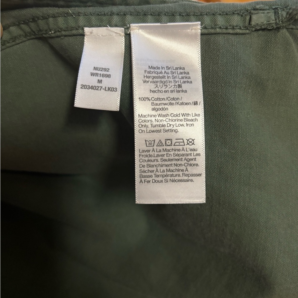 Madewell Military-Inspired Green Utility Shirt Jacket - Picture 3 of 3